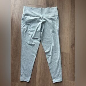 Athleta Gray High-Rise Leggings (1X)